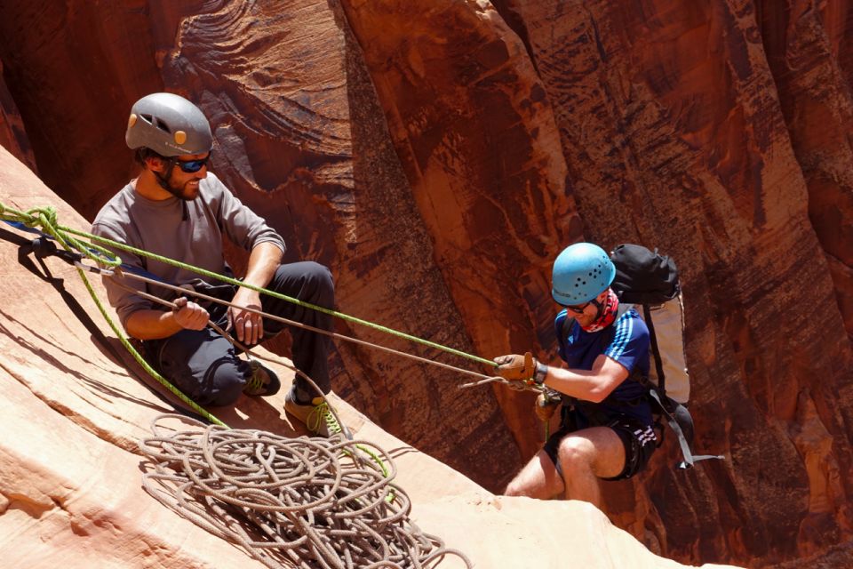From Moab: Half-Day Zig Zag Canyon Canyoneering Experience - Group Details
