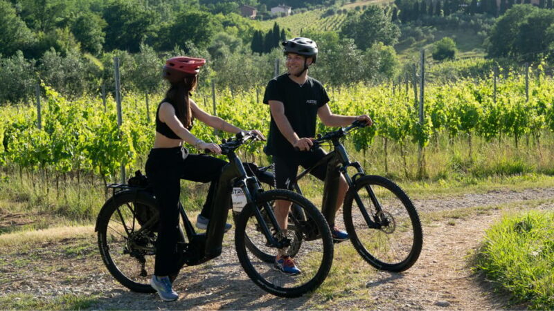 FROM MONTECATINI: CHIANTI'S E-BIKE TOUR AND WINE TASTING - Exploring Tuscany on E-Bikes: A Unique Way to Travel