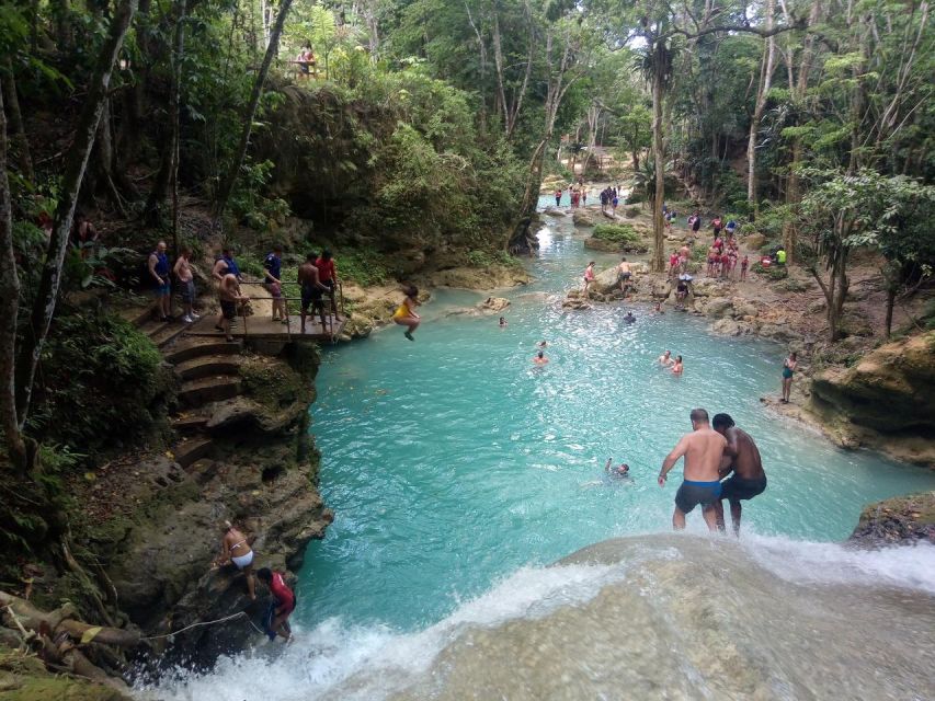 From Montego Bay: Blue Hole Waterfall Experience - Pickup and Departure Details
