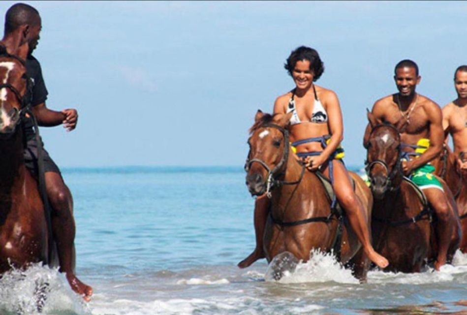 From Montego Bay: Horseback Riding-Swim & Dunns River Falls - Exploring Tropical Landscapes and Beaches