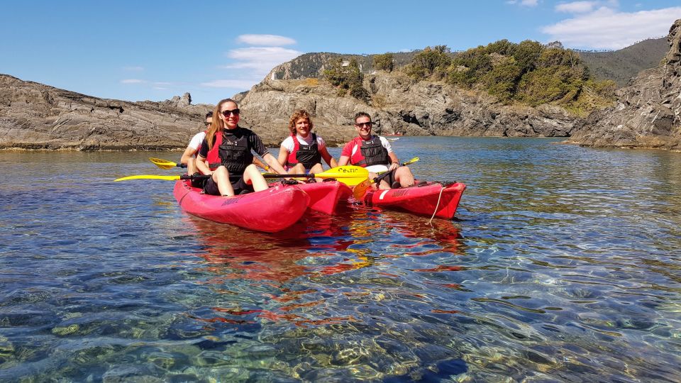 From Monterosso: Cinque Terre Kayak Tour - Tour Duration and Group Size
