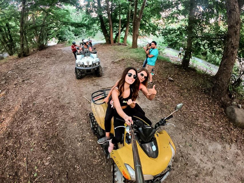 From Motta Camastra: Mount Etna & Alcantara Gorges Quad Tour - Key Points