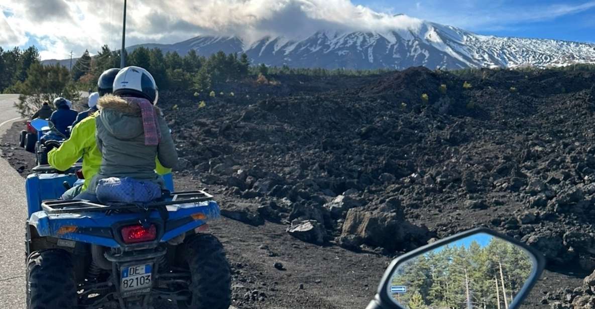 From Motta Camastra: Mount Etna & Alcantara Gorges Quad Tour - Quad Bike Rental