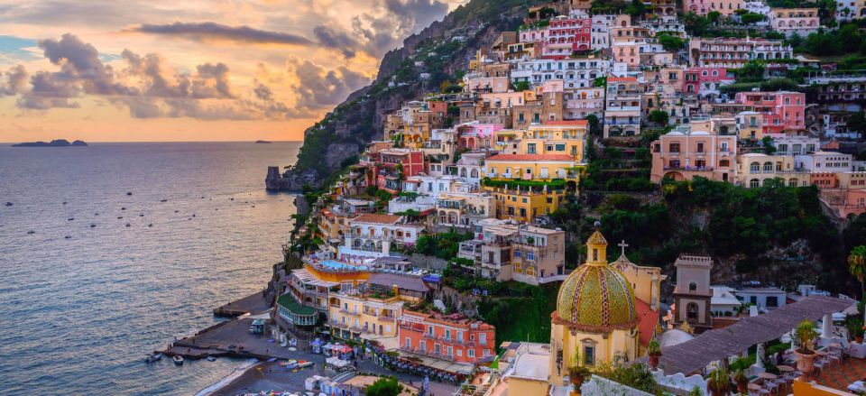 From Naples: Amalfi Coast by Car & Boat Plus Emerald Grotto - Amalfi Coast Boat Cruise