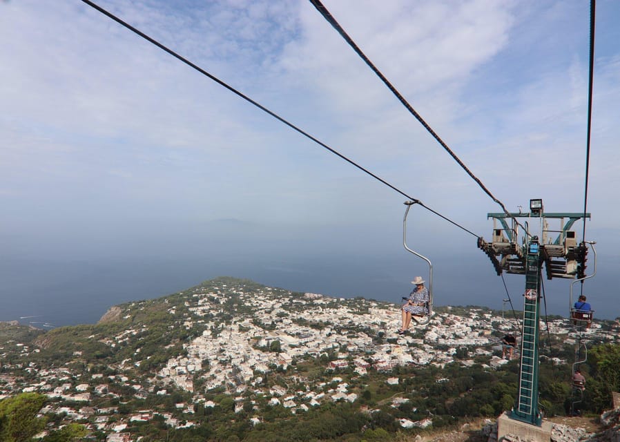 From Naples: Blue Grotto, Capri, and Anacapri Group Tour - Capri Town and the Gardens of Augustus