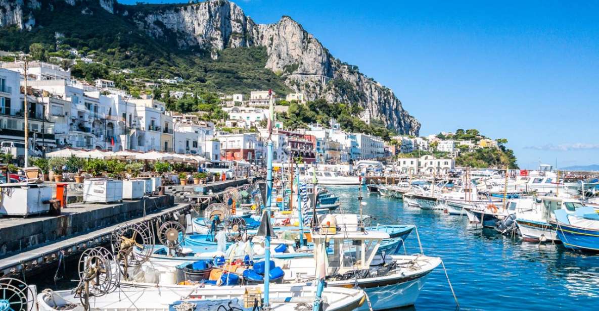 From Naples: Capri, Anacapri, and Blue Grotto Full-Day Trip - Blue Grotto Entry Tickets