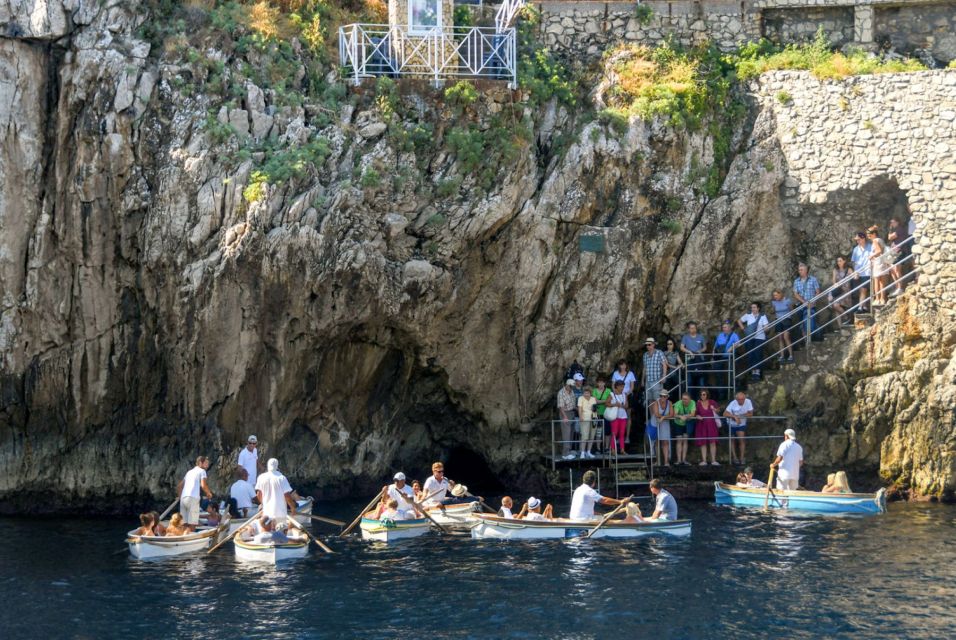 From Naples: Capri, Anacapri, and Blue Grotto Full-Day Trip - Highlights of Capri and Anacapri