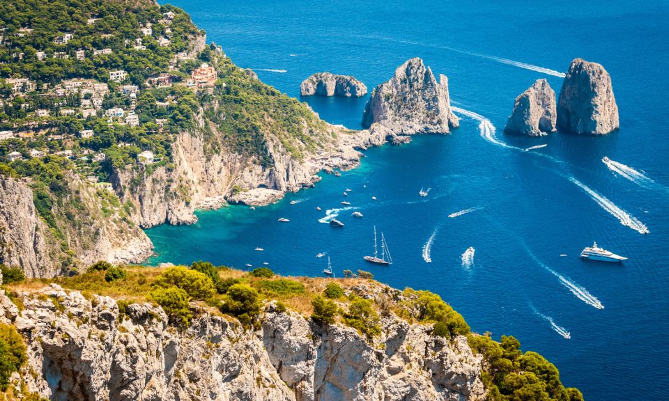 From Naples: Capri Boat Tour With Island Stop and Snorkeling - Highlights of the Boat Tour