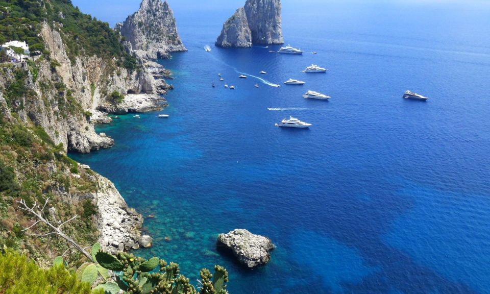 From Naples: Capri Boat Tour With Island Stop and Snorkeling - Round-Trip Shuttle From Naples