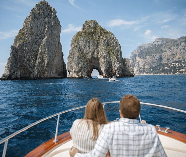 From Naples: Capri Hydrofoil & Island Boat Tour Voucher - The Boat Tour: Around the Island’s Best