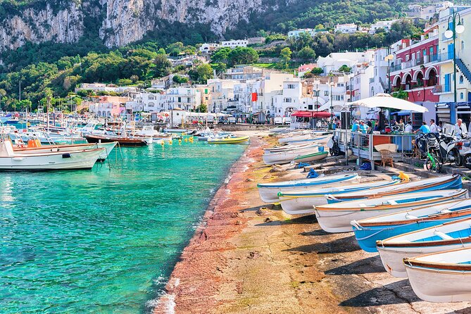From Naples: Capri Island Small Group Day Trip & Grotto Boat Ride - Ferry Ride to the Island