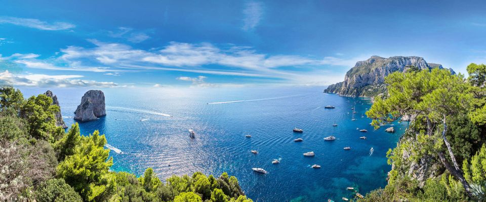 From Naples: Capri Island Tour With Lunch and Blue Grotto - Boat Tour Highlights