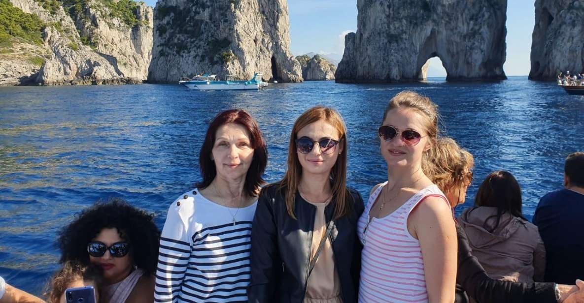 From Naples: Capri Island Tour With Lunch and Blue Grotto - Natural Wonders of Capri