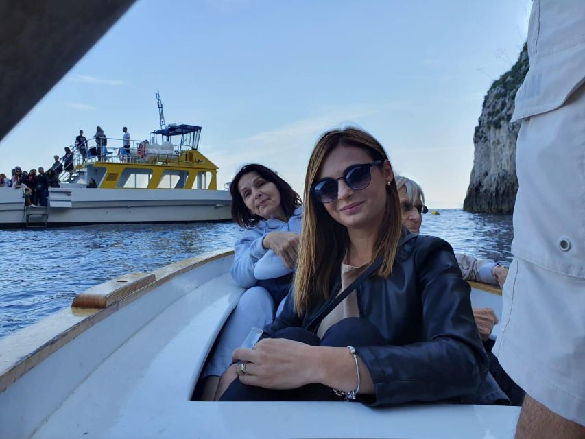 From Naples: Capri Island Tour With Lunch and Blue Grotto - Visit to Blue Grotto
