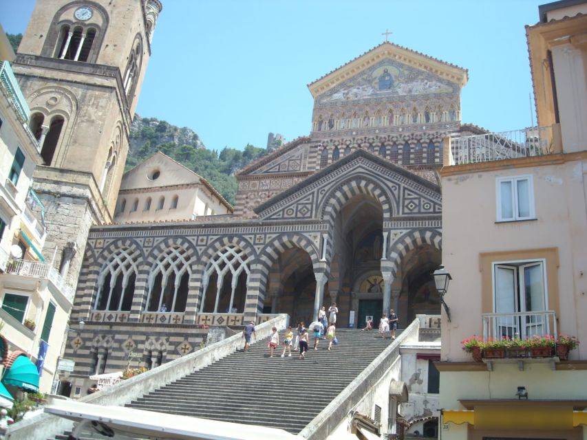 From Naples: Group Day Tour to Positano, Amalfi and Ravello - Visiting Amalfi