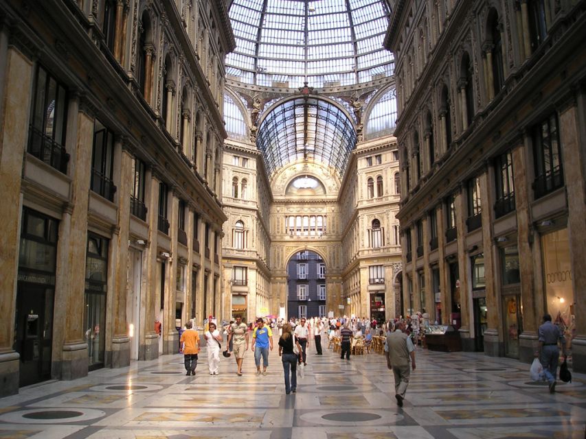 From Naples: Half-Day City Walking & Bus Tour Gulf of Naples - Booking and Cancellation Policy