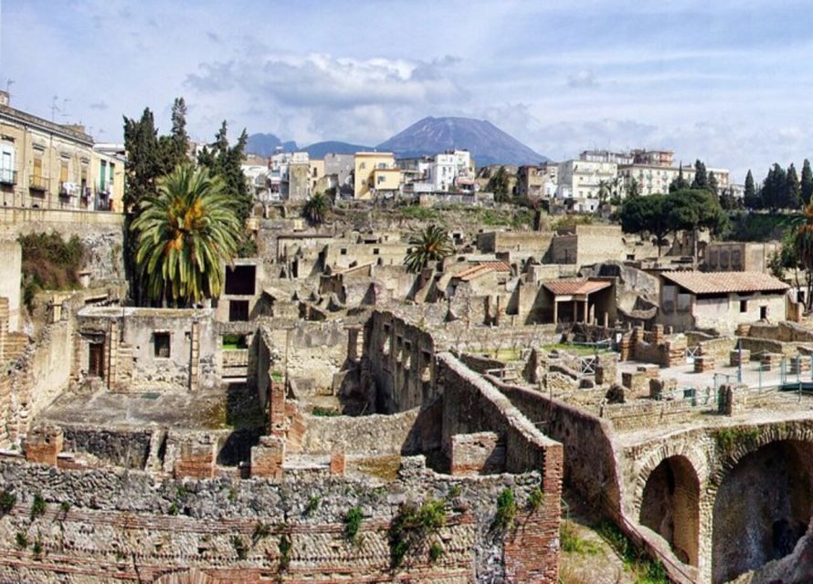 From Naples: Pompeii and Herculaneum VIP Tour With Lunch - Vibrant Frescoes of Herculaneum