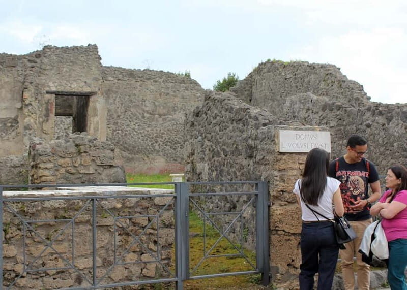 From Naples: Pompeii & Vesuvius Tour with Lunch Included - Key Points