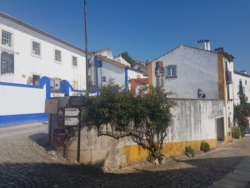 From Nazare: Road by the coast to Obidos - Key Points
