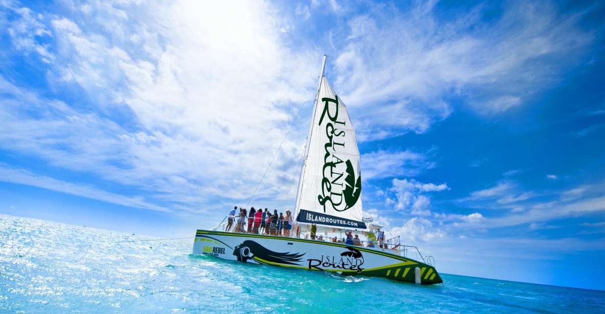 From Negril: Pelican Bar Catamaran Cruise - Key Points