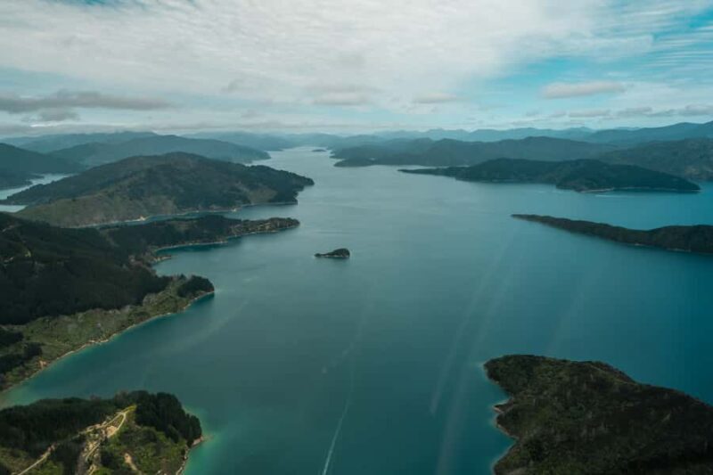 From Nelson: Marlborough Sounds Scenic Helicopter Flight - Key Points