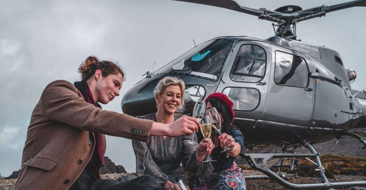 From Nelson: Scenic Helicopter Ride and Mountain Picnic - Price