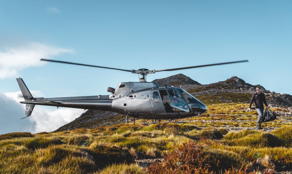 From Nelson: Scenic Helicopter Ride and Mountain Picnic - Duration