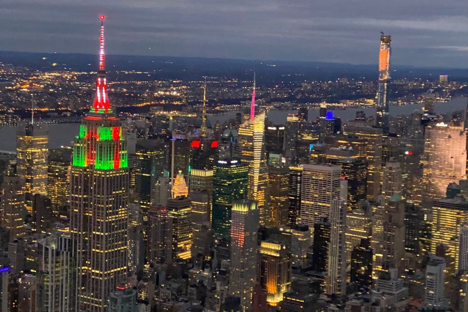 From New Jersey: City Lights or Skyline Helicopter Tour - Key Points