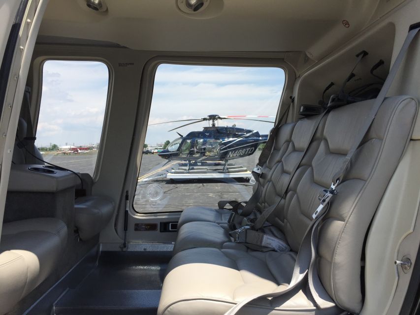 From New Jersey: City Lights or Skyline Helicopter Tour - Meeting Point and Transportation