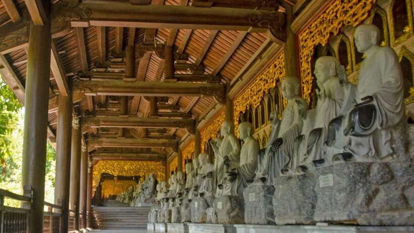 From Ninh Binh : Full Day - Bai Dinh, Trang An, Mua Cave - Exploring Bai Dinh Pagoda