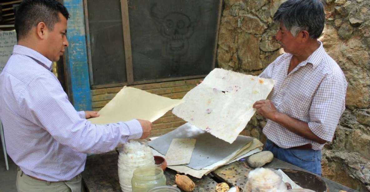 From Oaxaca: San Agustín Etla Quesillo and Papermaking Tour - Visiting the Hydroelectric Plant