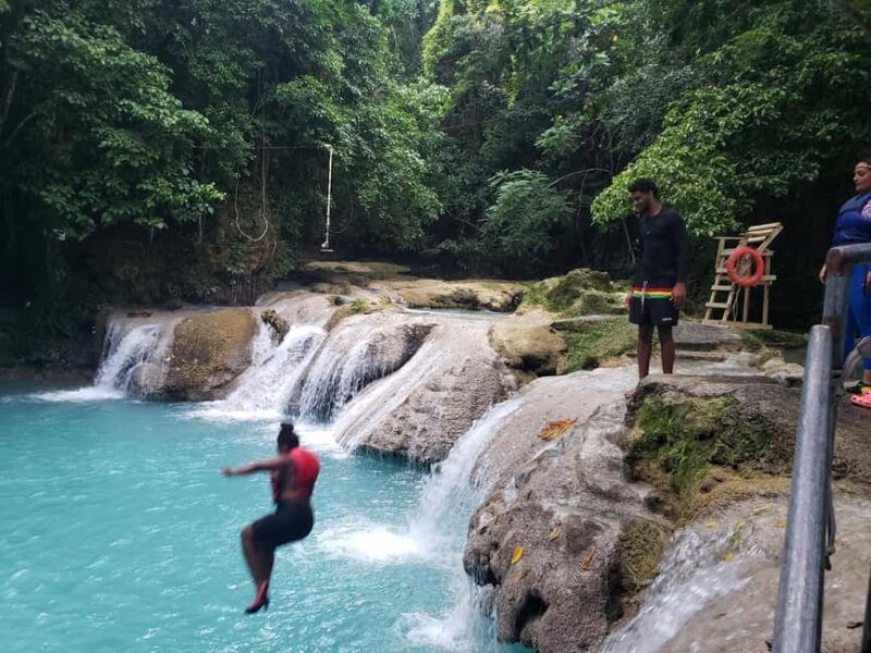 From Ocho Rios: Blue Hole Secret Waterfall & Highlight Tour - Sampling Jamaican Fruits