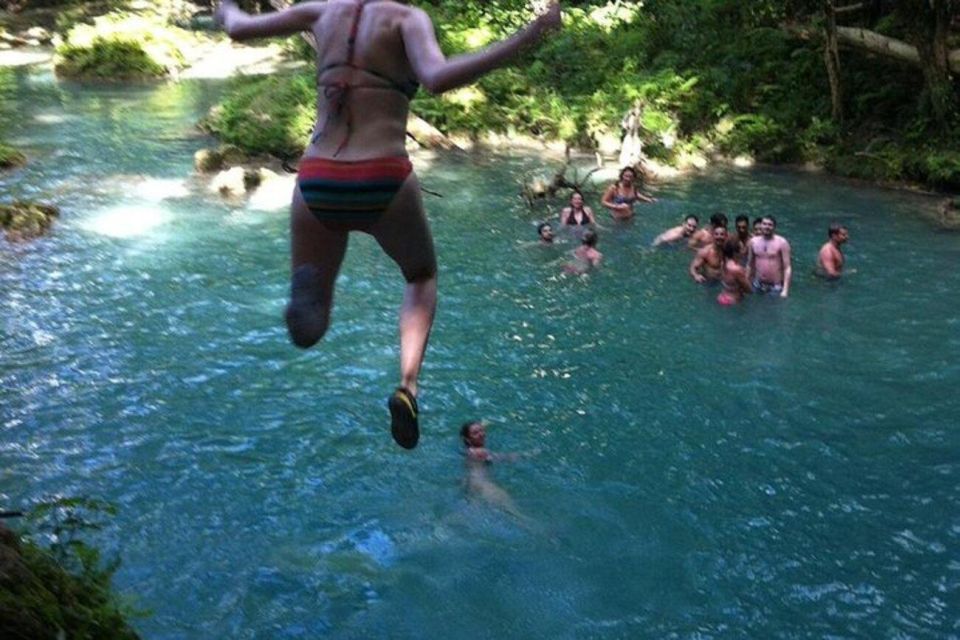 From Ocho Rios: Combo Blue Hole & River Tubing Tour - Blue Hole Exploration