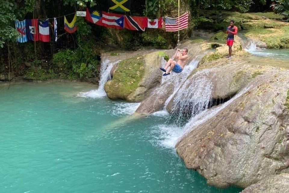 From Ocho Rios: Combo Blue Hole & River Tubing Tour - Landscape Immersion