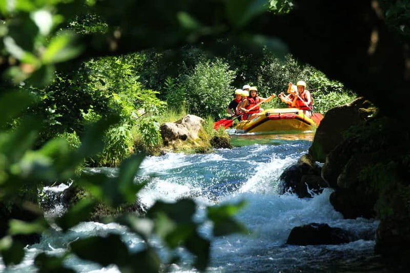 From Omi: Cetina River Rafting Trip with Underwater Cave - What to Expect from the Cetina River Rafting Tour