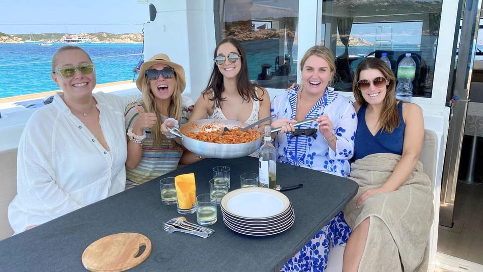From Palau: Catamaran tour in La Maddalena Archipelago - An In-Depth Look at the La Maddalena Archipelago Catamaran Tour