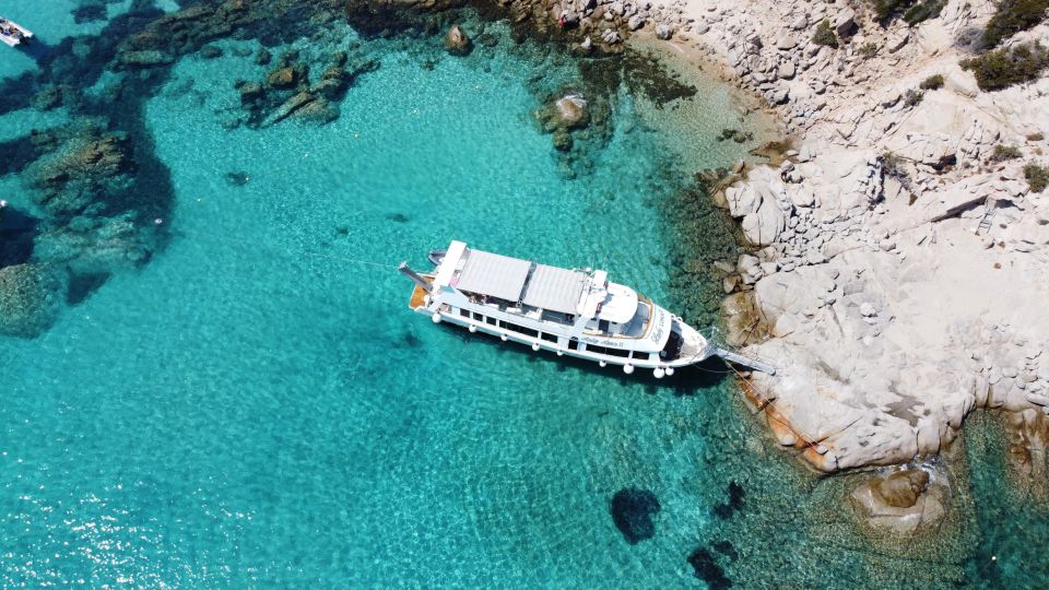 From Palau: La Maddalena Archipelago Full-Day Boat Tour - Boat and Amenities