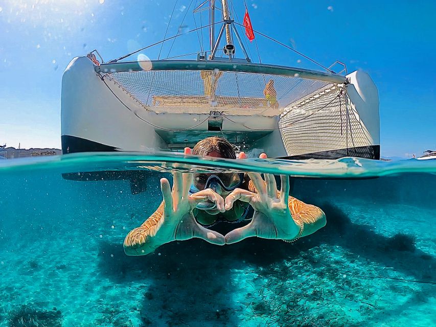 From Palau: Maddalena Archipelago Catamaran Tour With Lunch - Highlights of the Excursion