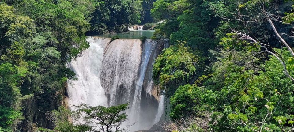 From Palenque: El Salto Waterfall Private Tour - Highlights of El Salto Waterfalls