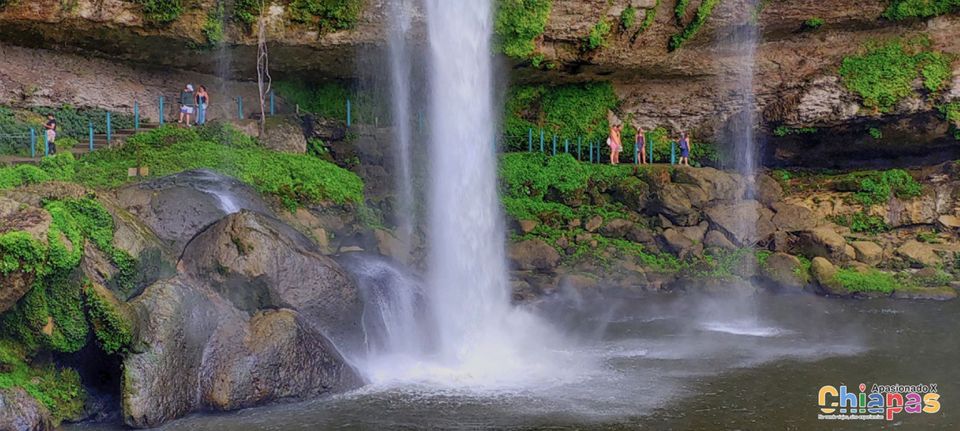 From Palenque: Palenque, Agua Azul Waterfalls and Misol-Ha - Agua Azul Waterfalls