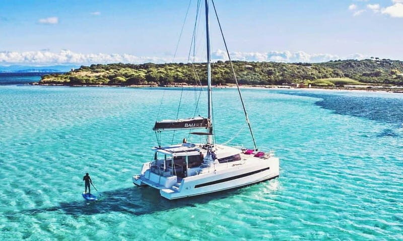 From Panormo: Luxe All-Inclusive Catamaran Cruise with Lunch - The Lunch: Mediterranean Flavors at Their Best