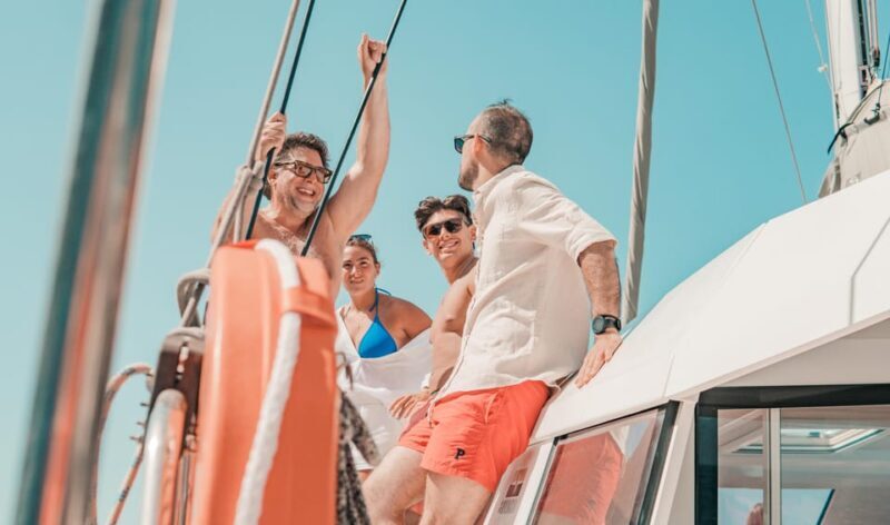 From Panormo: Luxe All-Inclusive Catamaran Cruise with Lunch - Key Points