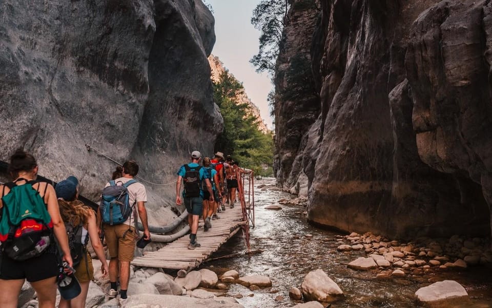 From Panormo or Lavris: Samaria Gorge Hike with Guide - Key Points