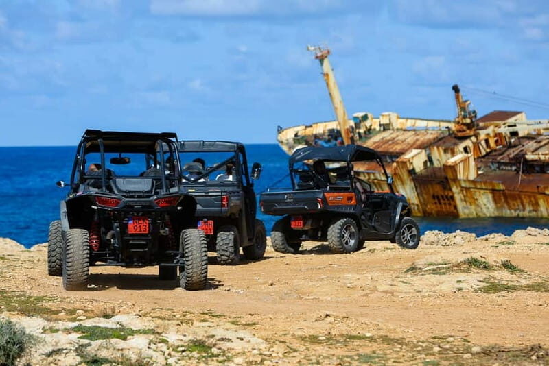 From Paphos: Coral Bay and Adonis Baths Guided Buggy Tour - Key Points