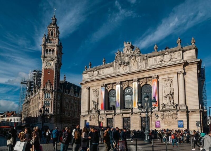 From Paris: Lille and Cambrai Citadels Heritage Day Trip - Lille Guided Tour