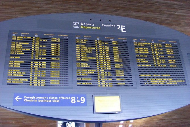 From Paris to CDG Airport or From CDG Airport to Paris (One Way) - Booking Process and Requirements