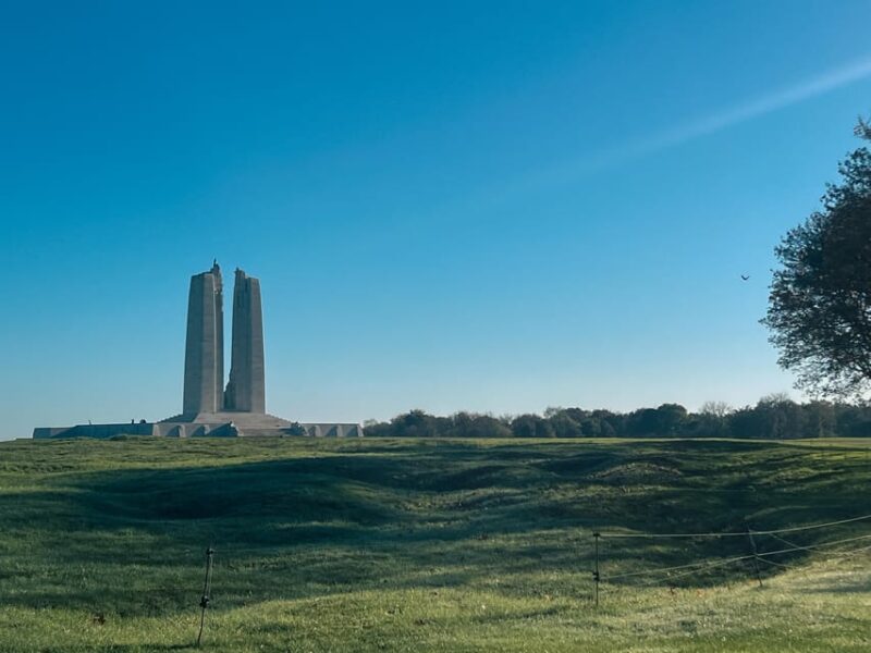 From Paris : WWI Vimy Battlefields - Private Tour - Historical Insights and Significance