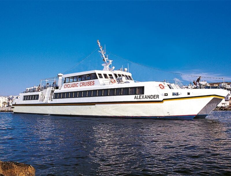 From Paros: Santorini Full-Day Trip by Catamaran - Transportation and Logistics