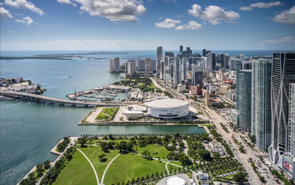 From Pembroke Pines: Helicopter Tour Over Miami - Glimpse of Opulent Islands