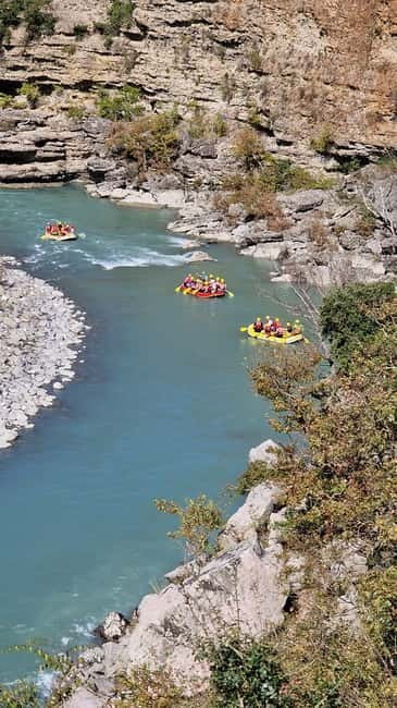From Permet: Amazing Rafting Experience at Vjosa River - An Introduction to Albania’s Last Wild River